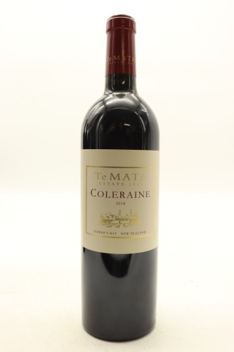 (1) 2018 Te Mata Estate Coleraine, Hawke's Bay