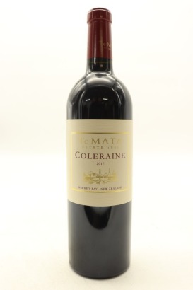 (1) 2017 Te Mata Estate Coleraine, Hawke's Bay [BC96]