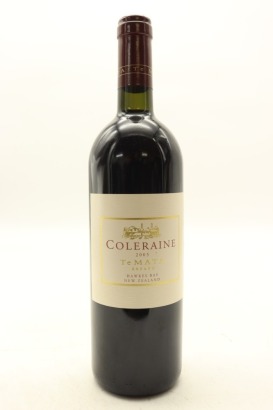 (1) 2005 Te Mata Estate Coleraine, Hawke's Bay