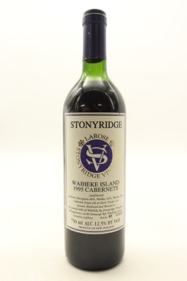 (1) 1995 Stonyridge Vineyard Larose, Waiheke Island (TS)