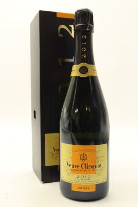 (1) 2012 Veuve Clicquot Ponsardin Vintage Brut, Champagne (GB)