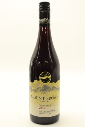 (1) 2020 Mount Brown Pinot Noir, Waipara