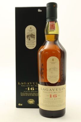 (1) Lagavulin 16 Year Old Single Malt Scotch Whisky, 43% ABV (GB)