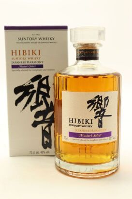 (1) Hibiki Japanese Harmony Master's Select Blended Whisky, 43% ABV (GB)