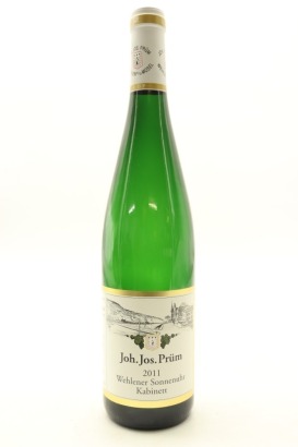 (1) 2011 Joh. Jos. Prum Wehlener Sonnenuhr Riesling Kabinett, Mosel