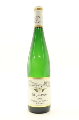 (1) 2011 Joh. Jos. Prum Bernkasteler Badstube Riesling Kabinett, Mosel
