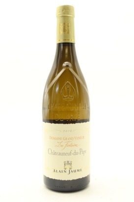 (1) 2016 Alain Jaume & Fils Domaine Grand Veneur Chateauneuf-du-Pape La Fontaine Blanc, Rhone