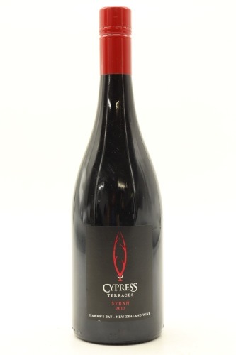 (1) 2013 Cypress Terraces Syrah, Hawke's Bay