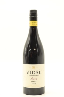 (1) 2019 Vidal Estate Legacy Syrah, Gimblett Gravels