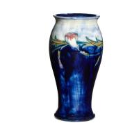 William Moorcroft, Unopened Pansy Vase, C. 1925