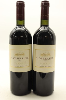 (2) 2007 Te Mata Estate Coleraine, Hawke's Bay