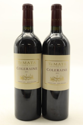 (2) 2011 Te Mata Estate Coleraine, Hawke's Bay