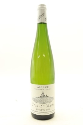 (1) 2008 F E Trimbach Riesling Clos Sainte Hune, Alsace