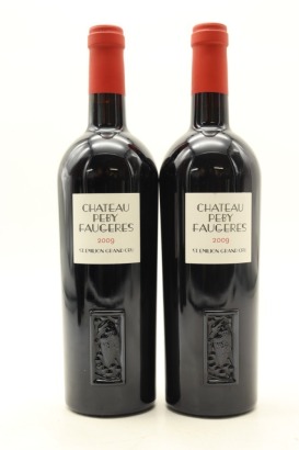 (2) 2009 Chateau Peby Faugeres, Saint-Emilion Grand Cru