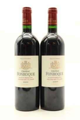(2) 2009 Chateau Fonroque, Saint-Emilion Grand Cru
