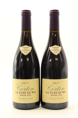 (2) 2011 Domaine de la Vougeraie Corton Clos du Roi Grand Cru, Cote de Beaune
