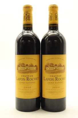 (2) 2000 Chateau Lafon-Rochet, Saint-Estephe [JR16.5]