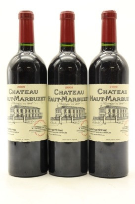 (3) 2009 Chateau Haut-Marbuzet, Saint-Estephe