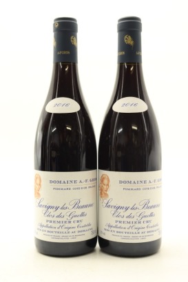 (2) 2016 Domaine A.F. Gros Clos des Guettes, Savigny-les-Beaune Premier Cru