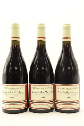 (3) 2000 Maison Fery Meunier Chambolle-Musigny, Cote de Nuits