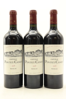 (3) 2008 Chateau Pontet-Canet, Pauillac [RP95] [WE93]