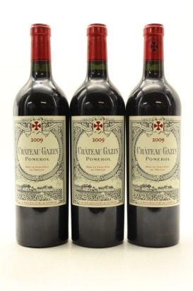 (3) 2009 Chateau Gazin, Pomerol [JR16]