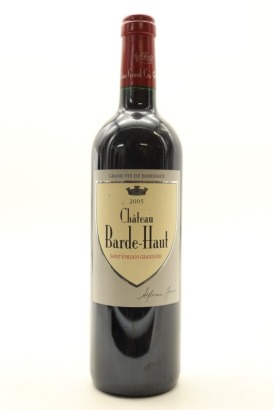 (1) 2005 Chateau Barde-Haut, Saint-Emilion Grand Cru