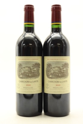 (2) 2000 Chateau Lafite Rothschild 'Carruades de Lafite', Pauillac [JR16] [WS93]