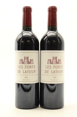 (2) 2009 Chateau Latour 'Les Forts de Latour', Pauillac [JR17] [RP95]