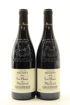(2) 2016 Domaine Brusset Gigondas Les Hauts de Montmirail, Rhone