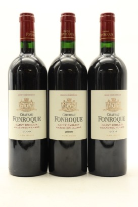 (3) 2009 Chateau Fonroque, Saint-Emilion Grand Cru