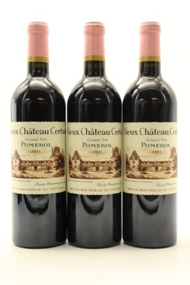 (3) 2011 Vieux Chateau Certan, Pomerol