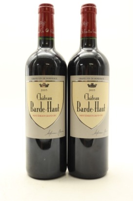 (2) 2005 Chateau Barde-Haut, Saint-Emilion Grand Cru