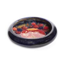 William Moorcroft, Pomegranate Pin Bowl, C.1925