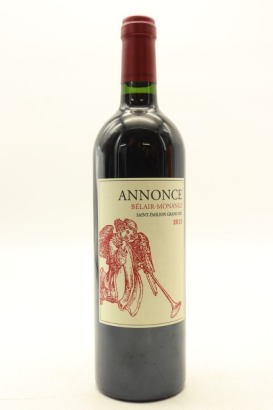 (1) 2015 Annonce de Belair-Monange, Saint-Emilion Grand Cru