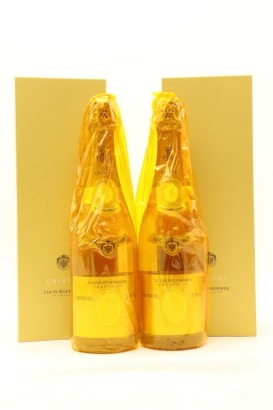 (2) 2015 Louis Roederer Cristal Millesime Brut, Champagne [JR17.5] [RP95] [WE98] [WS96] (GB)