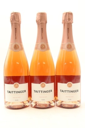 (3) NV Taittinger Brut Prestige Rose, Champagne