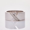 18ct White Gold, Chaumet, Liens &Eacute;vidence Collection .06ct Diamond Ring