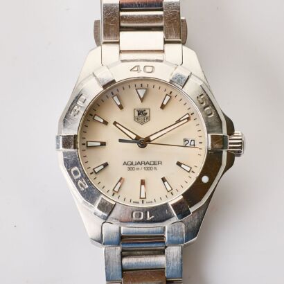 Stainless Steel, 32.5mm TAG Heuer Aquaracer Quartz Wristwatch circa 2016