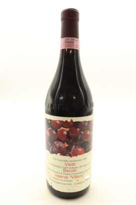 (1) 1996 Vietti Villero, Barolo Riserva DOCG