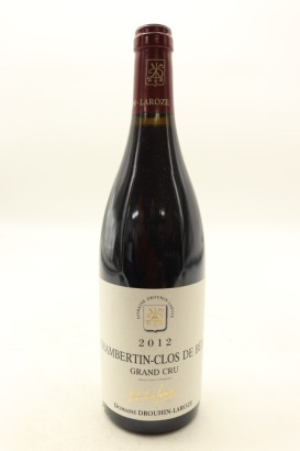 (1) 2012 Domaine Drouhin-Laroze Chambertin Clos-de-Beze Grand Cru, Cote de Nuits