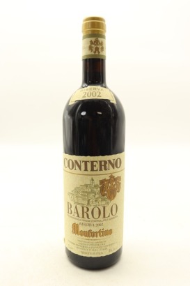 (1) 2002 Giacomo Conterno Monfortino, Barolo Riserva DOCG
