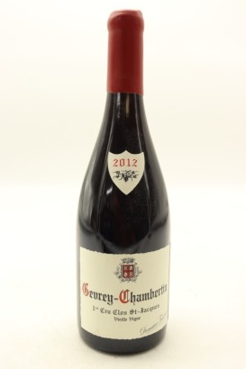 (1) 2012 Domaine Fourrier Clos Saint-Jacques, Gevrey-Chambertin Premier Cru