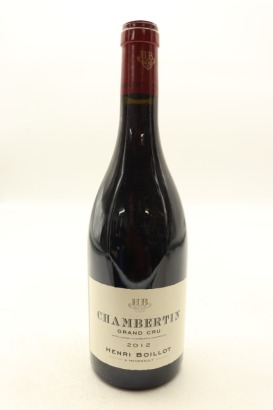 (1) 2012 Domaine Henri Boillot Chambertin Grand Cru, Cote de Nuits