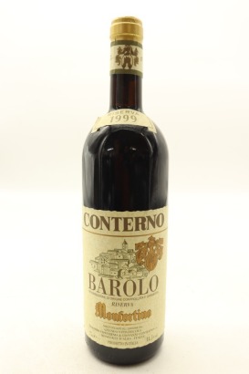 (1) 1999 Giacomo Conterno Monfortino, Barolo Riserva DOCG