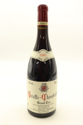 (1) 2001 Domaine Fourrier Griotte-Chambertin Grand Cru Vieille Vigne, Cote de Nuits