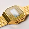 Gold Coated, 34mm Casio Illuminator Digital Wristwatch, circa 2009 - 2