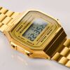 Gold Coated, 34mm Casio Illuminator Digital Wristwatch, circa 2009 - 3