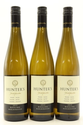 (3) 2013 Hunter's Riesling, Marlborough