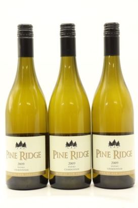 (3) 2009 Pine Ridge Chardonnay, Waipara